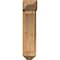 Ekena Millwork Thorton Arts and Crafts Rough Sawn Bracket w/ Offset Brace, Western Red Cedar, 6"W x 14"D x 26"H BKT0604X14X26THR03RWR - alternate 2